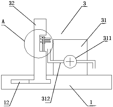 Dustproof wind turbine blade flash cutting device