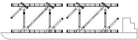 Manufacture and transportation technology for double-joint integrally-welded trusses