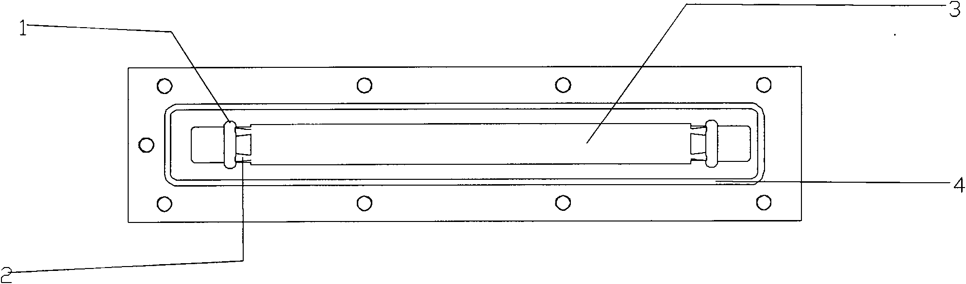 Design and preparation of mold for pipy composite materials suitable for RTM (resin transfer molding) process