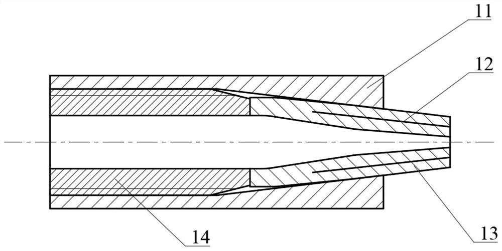 Water-lubricated overload protection lubricating oil line supply system and water-lubricated overload protection method