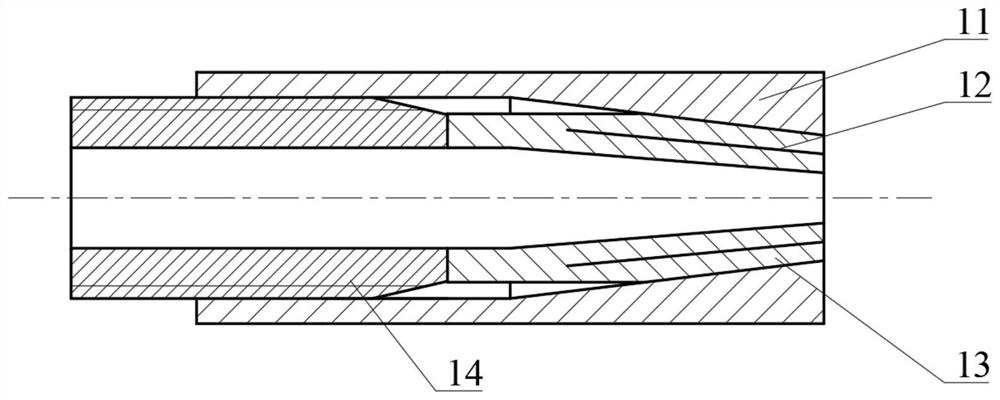 Water-lubricated overload protection lubricating oil line supply system and water-lubricated overload protection method