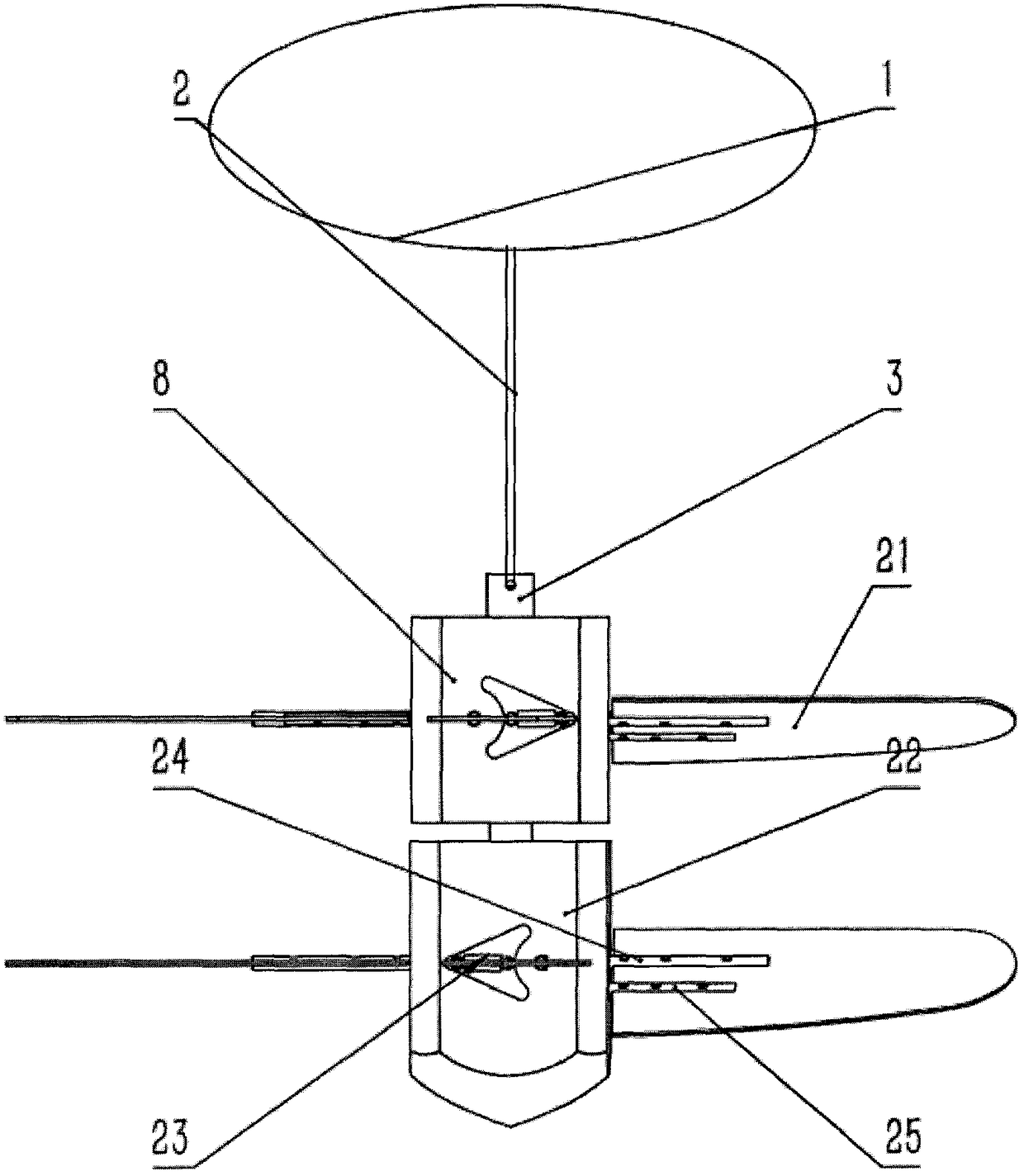 Novel efficient sealing type wave power generation device