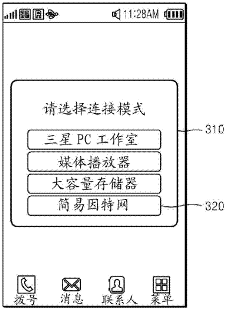 Method and apparatus for sharing internet connection based on automatic configuration of network interface