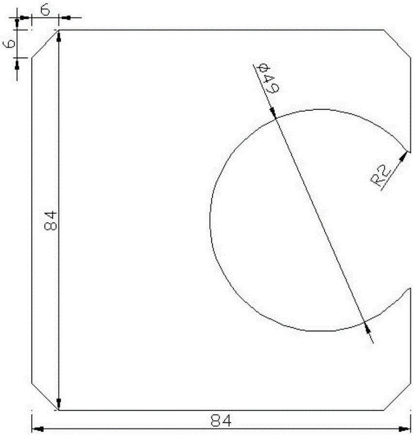 Measuring method of mesoscopic structure change law in soil stretching process