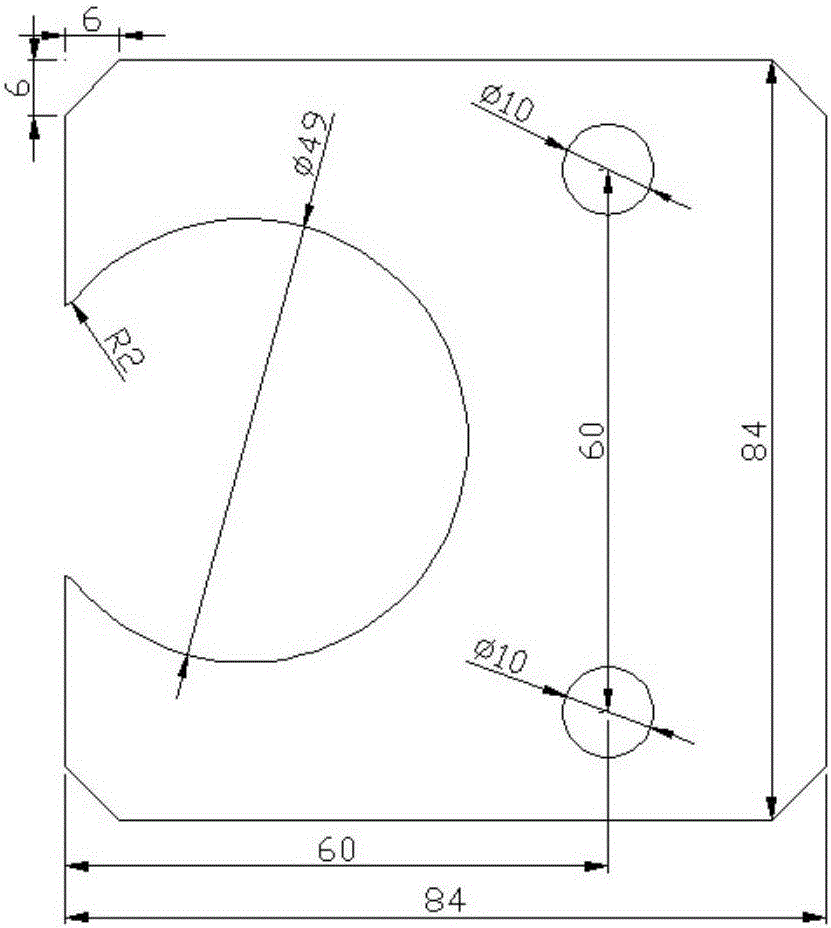 Measuring method of mesoscopic structure change law in soil stretching process