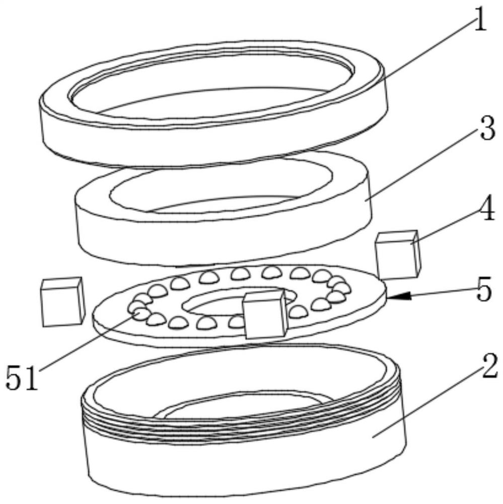 Annular light source capable of conveniently adjusting light-emitting angle