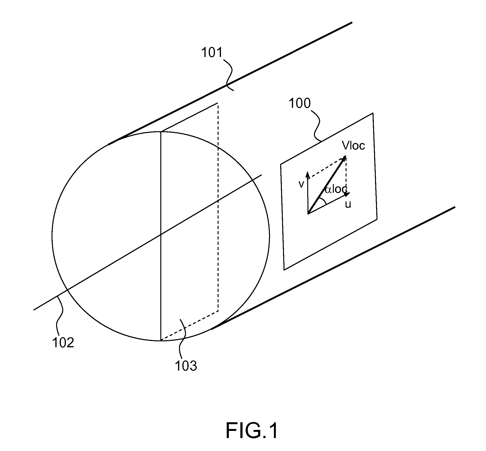 System for Determining the Airspeed of an Aircraft