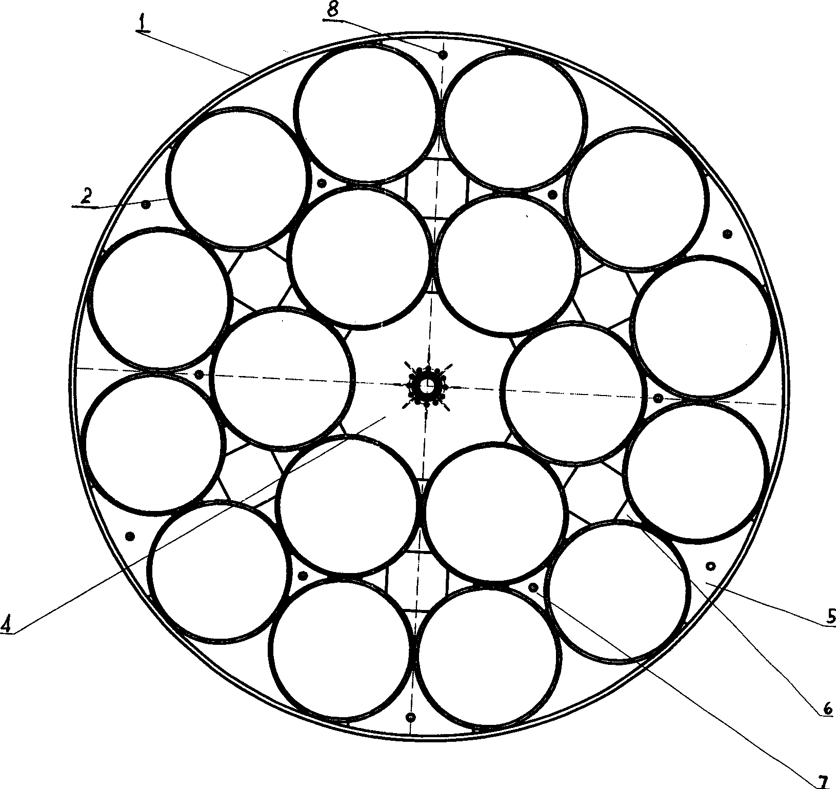 Rotation type multi-storey garage