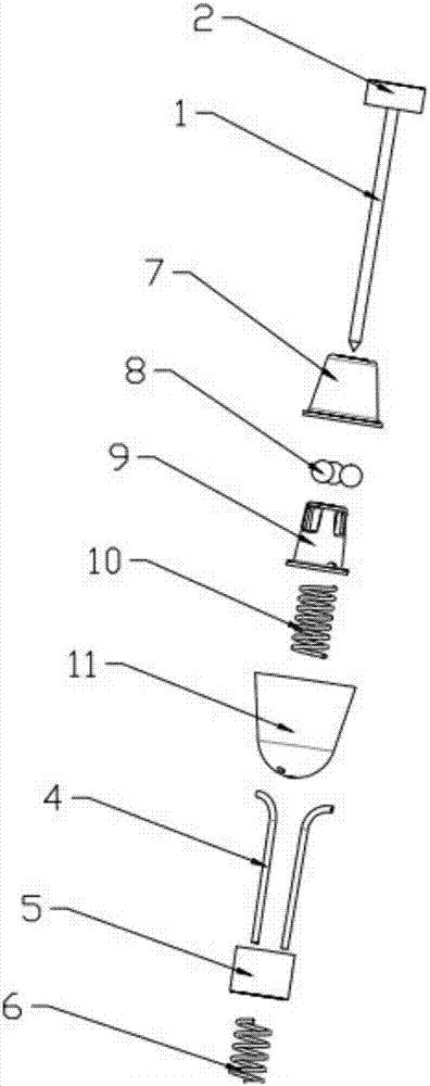 Locking device for article surveillance