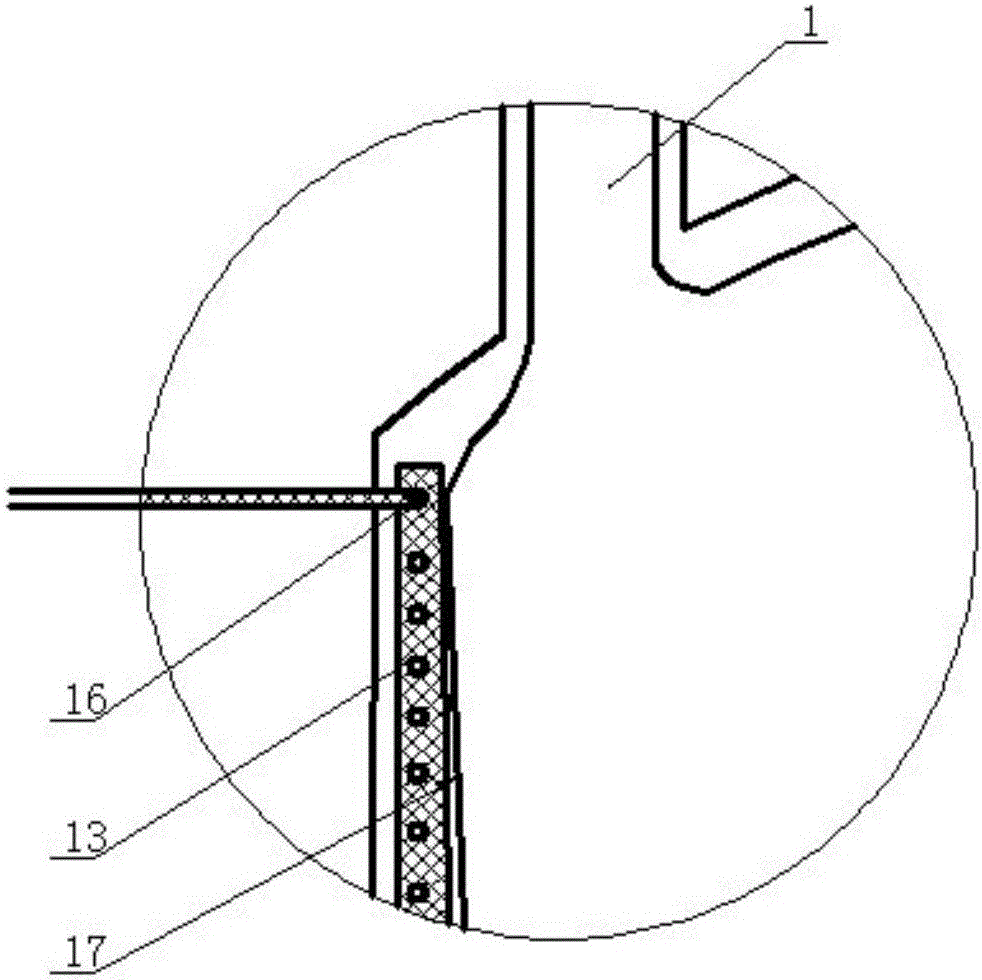 Oil storage tank with temperature regulating function