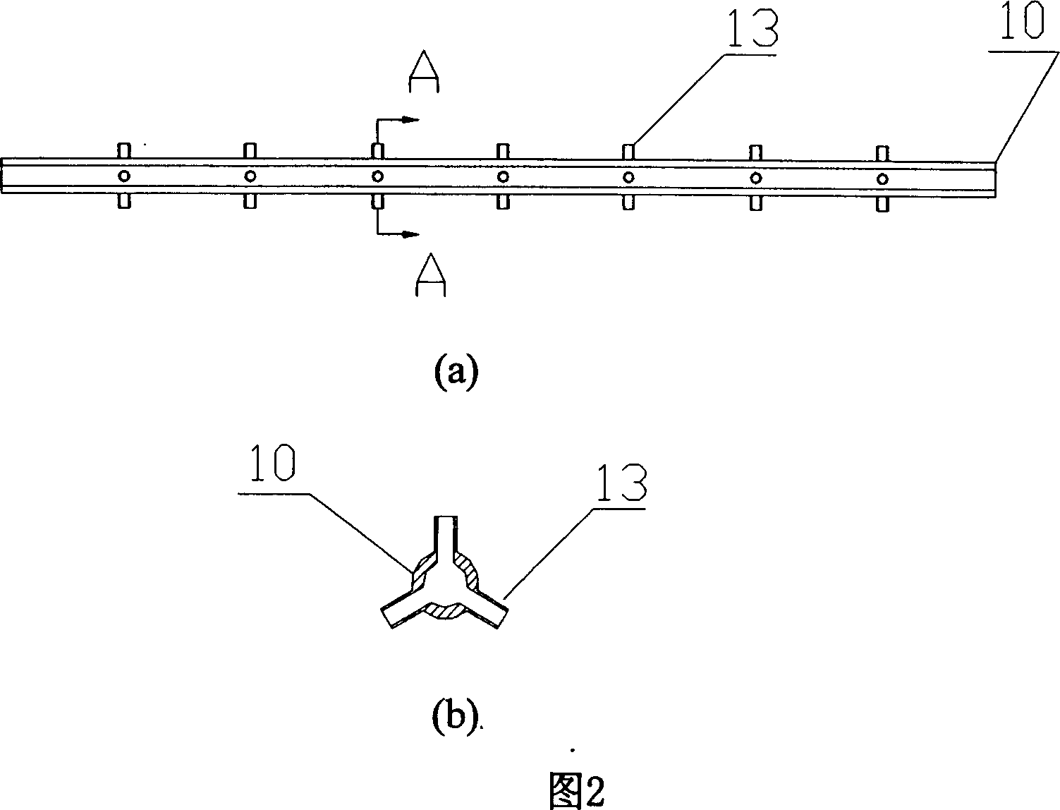 Synchronous gas-liquid purifying high voltage DC/pulse discharge method and device