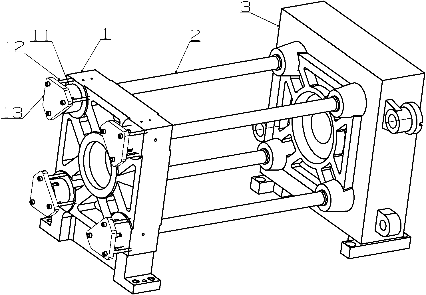 Electromagnetic mold clamping mechanism of injection molding machine