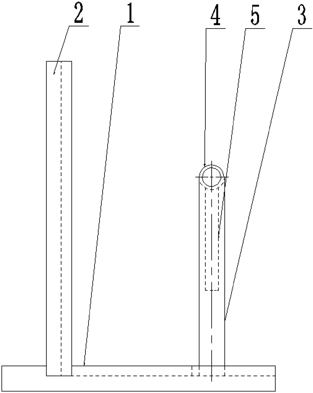 Installing and welding tool for hydraulic shock absorber seat