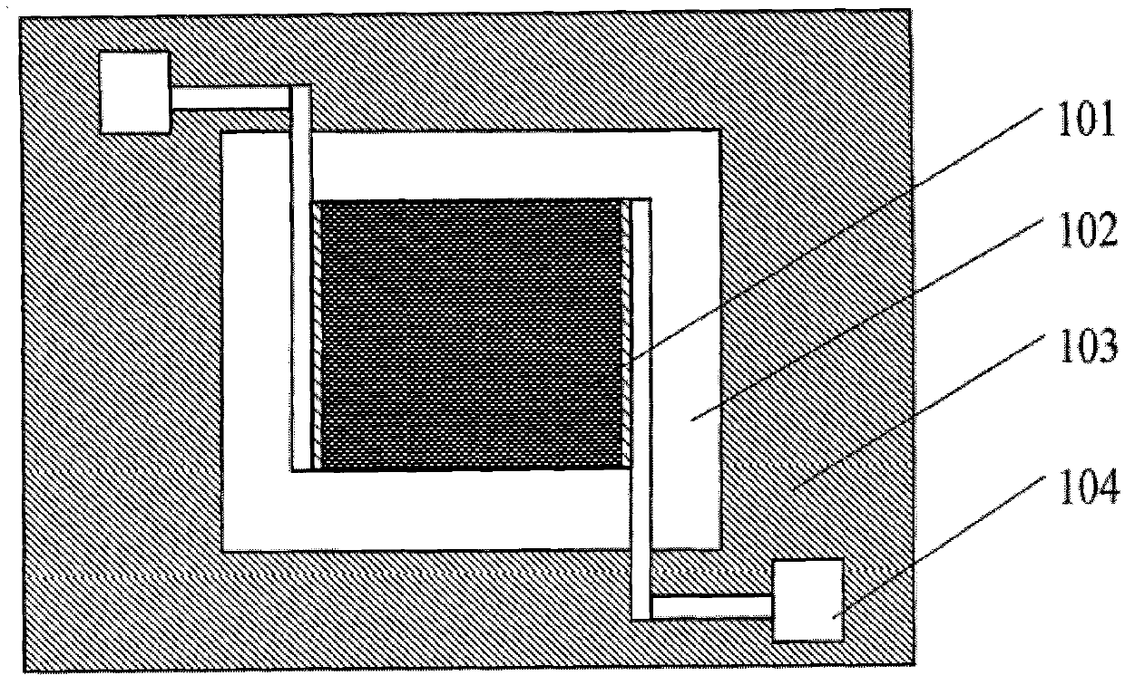 Infrared bridge type temperature measurement sensor