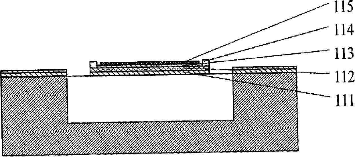 Infrared bridge type temperature measurement sensor