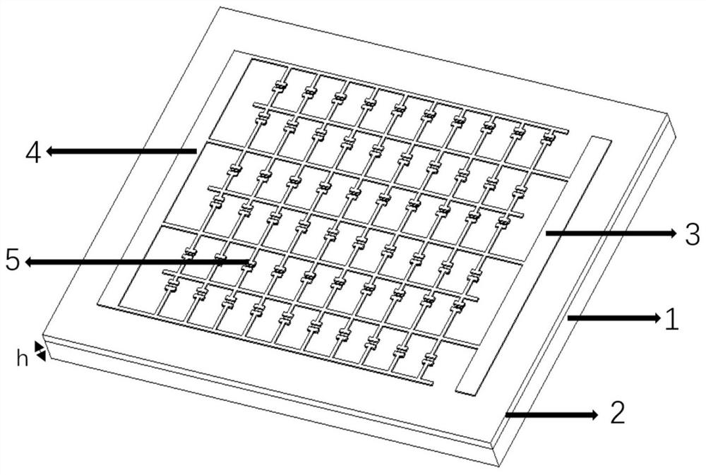 A broadband terahertz modulator based on graded aperture