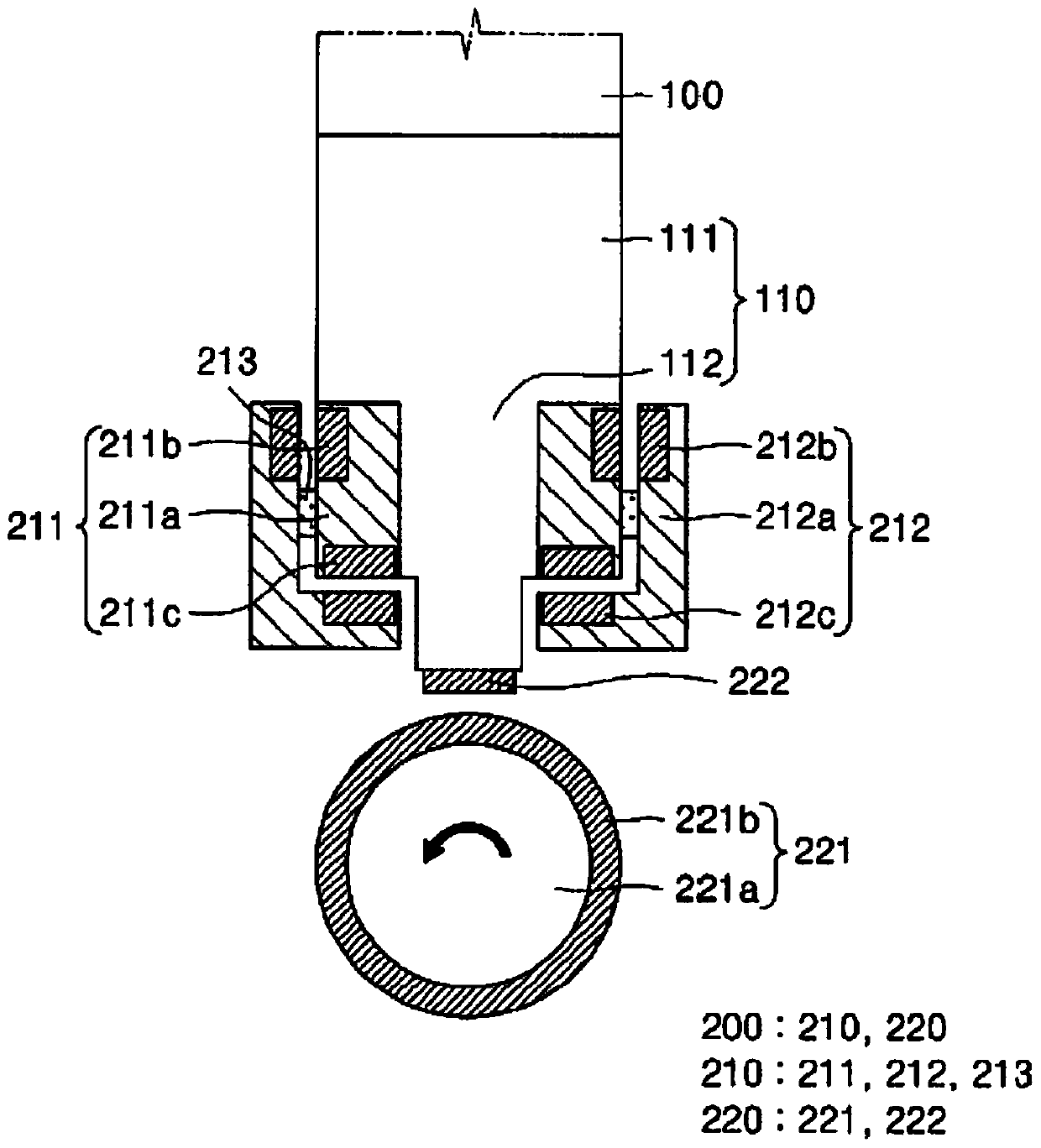 Substrate transfer device