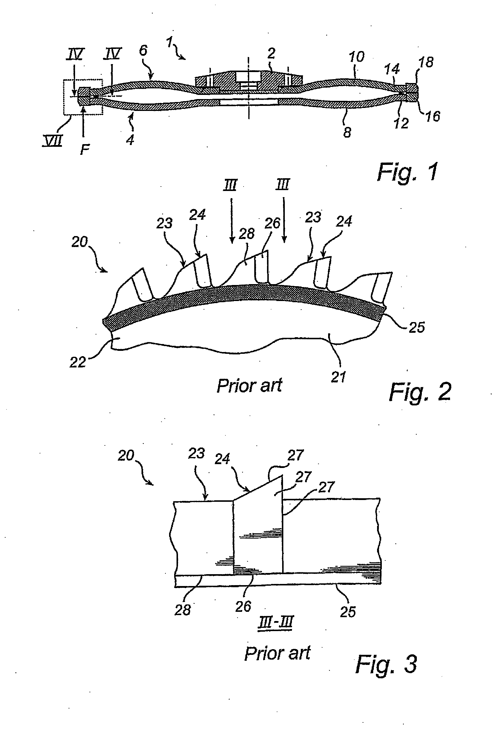 Saw blade and a method of manufacturing a saw blade