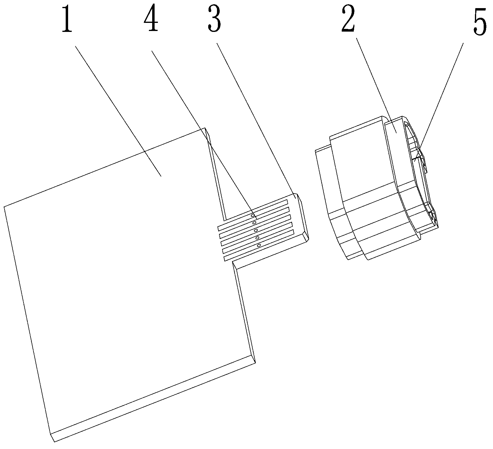 Micro USB (universal serial bus) receptacle