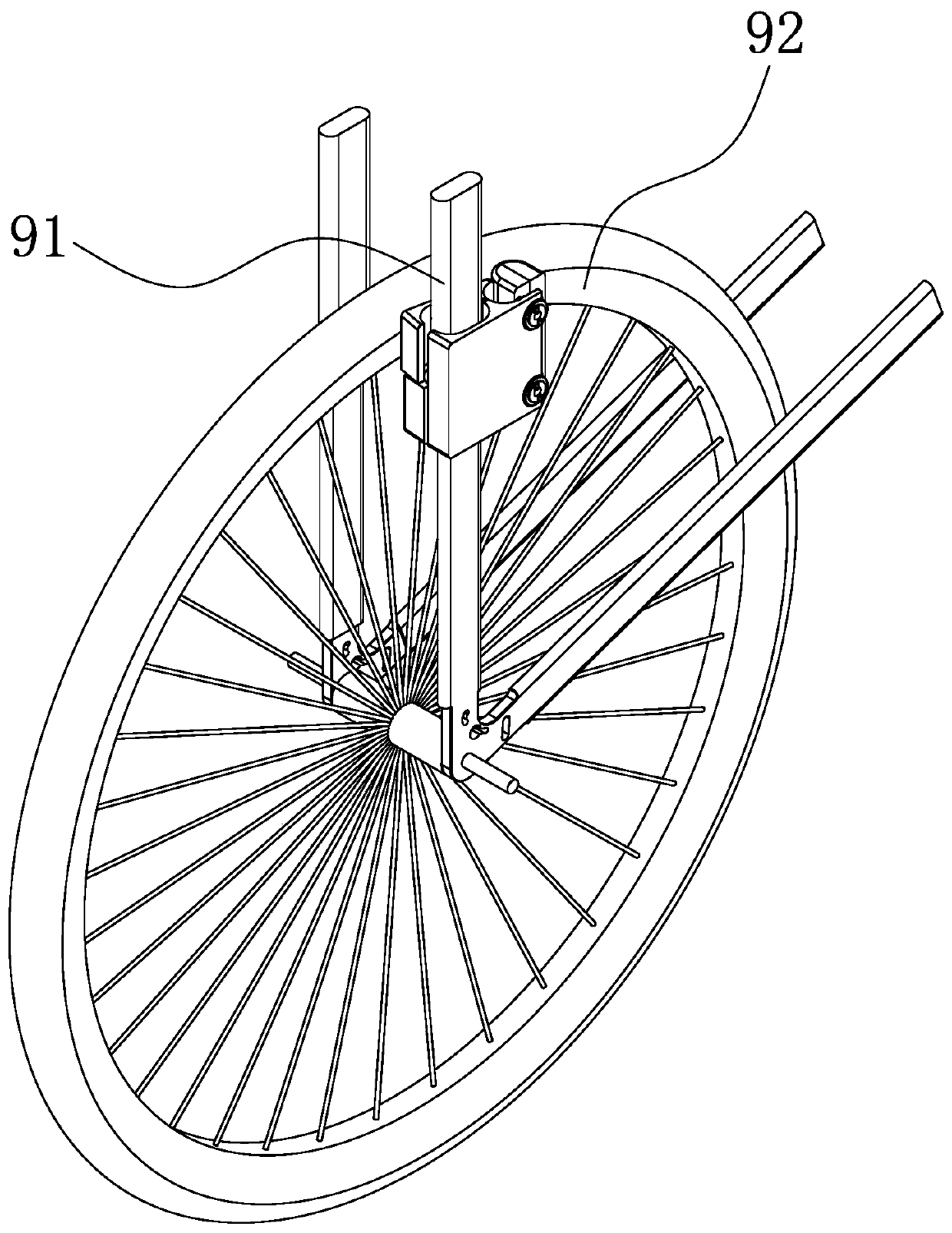 A bicycle generator