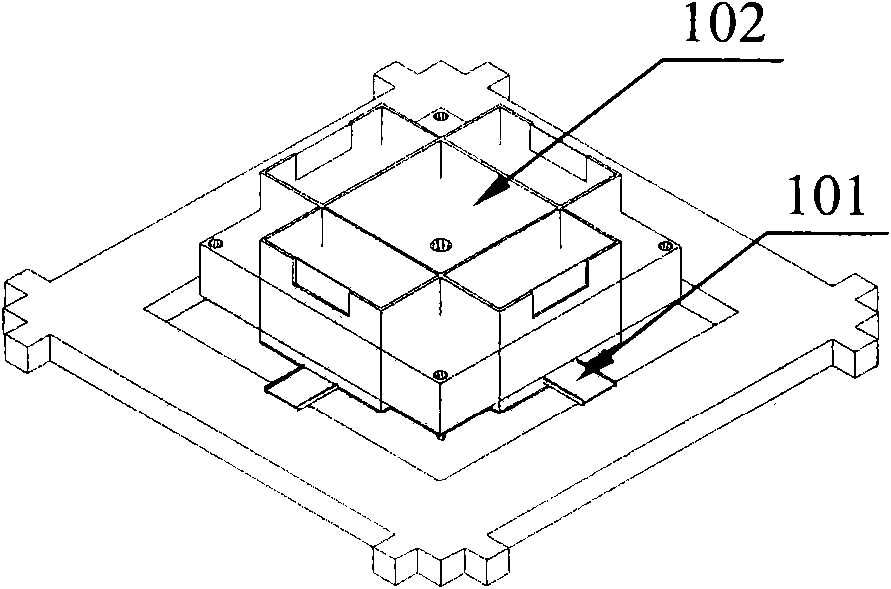 Method for lifting, hanging and installing frames of anti-vibration device for buildings