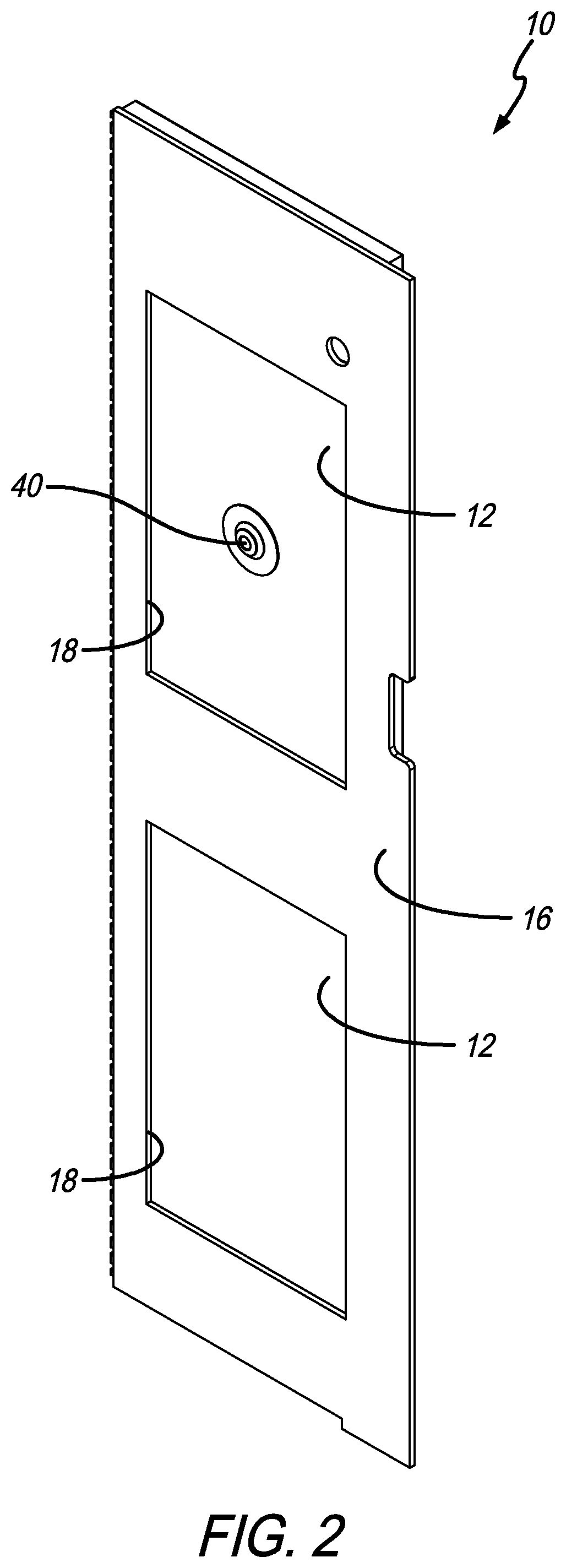 Aircraft door with sliding decompression panel