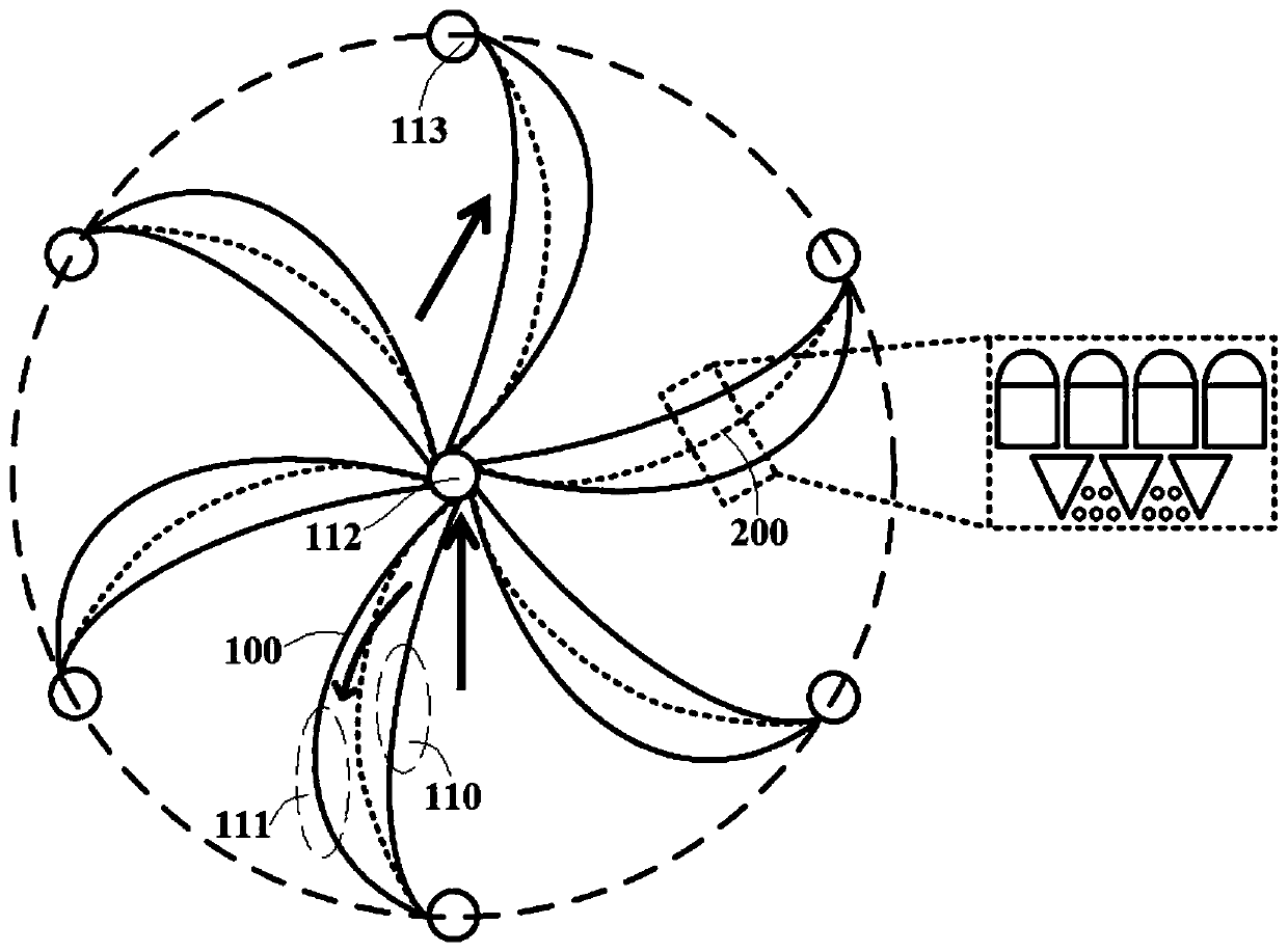 Double-layer micro-fluidic chip for capturing circulating tumor cells