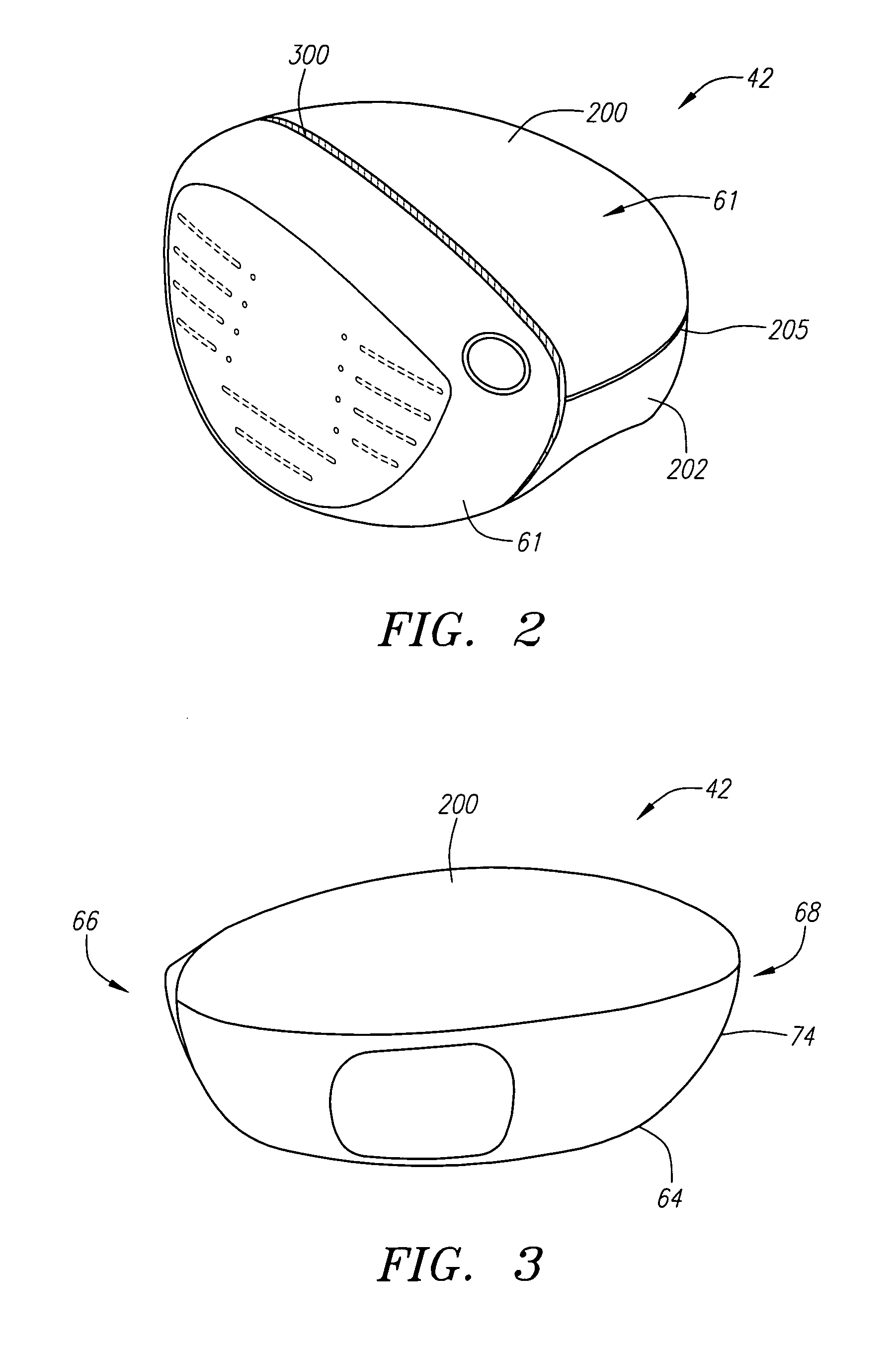 Golf club head with gasket