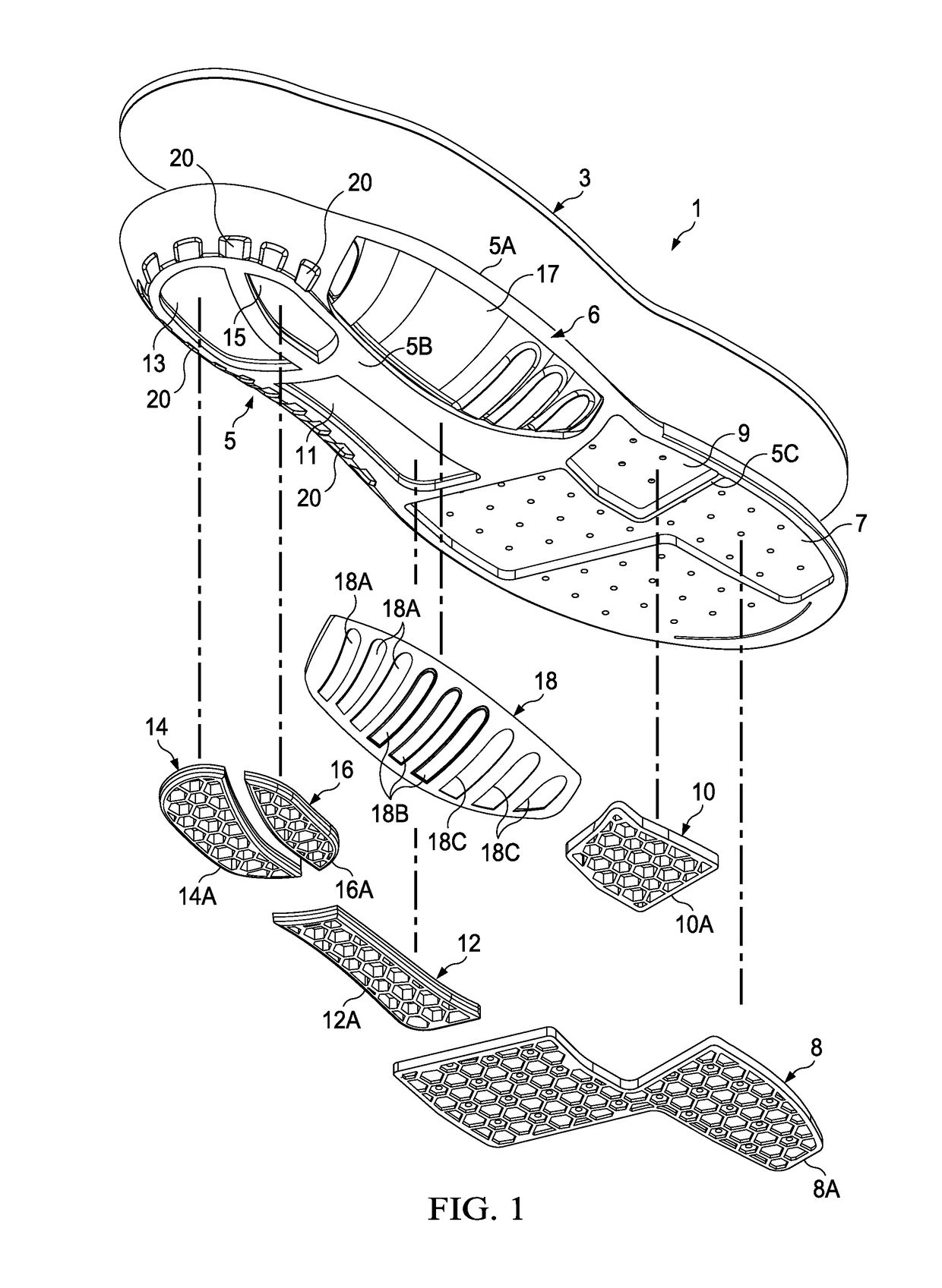 Basketball insole