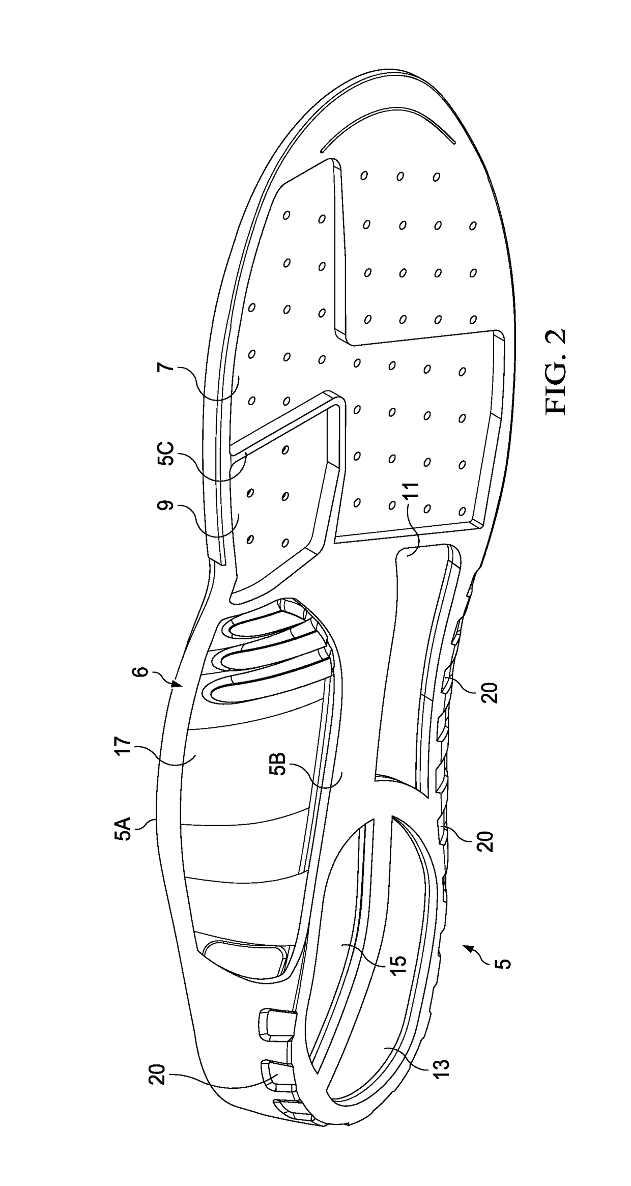 Basketball insole