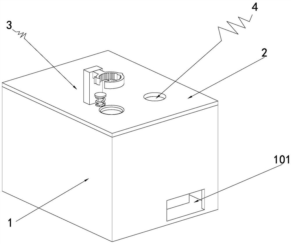 Mechanism for dipping medicine, surgical medical cotton swab dipping device and method of use