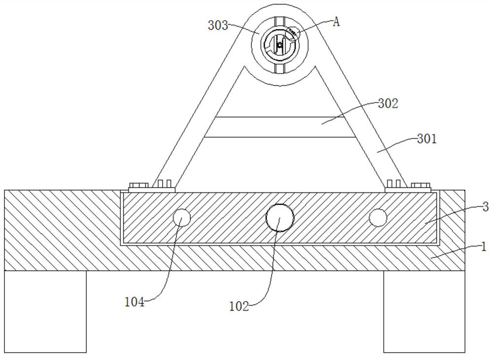 Cloth winding device