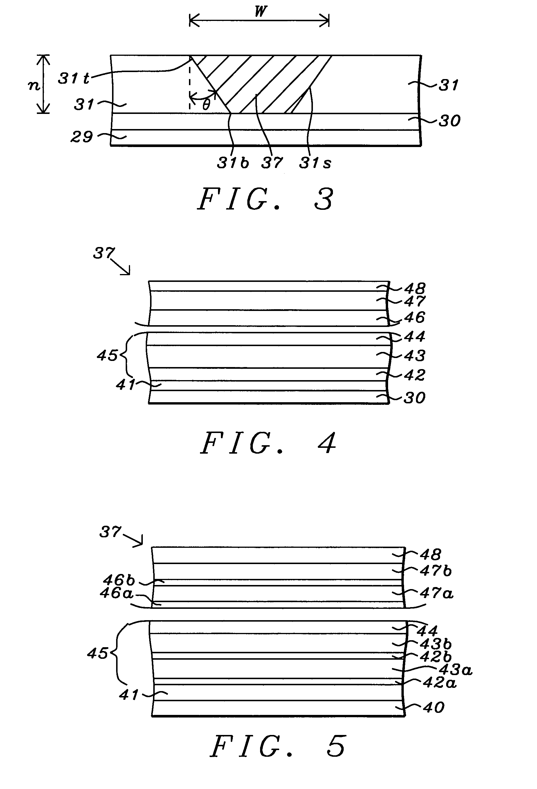 Laminated film for head applications