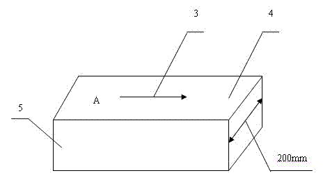 Inspection method for microcracks at corner of carbon steel continuous casting blank