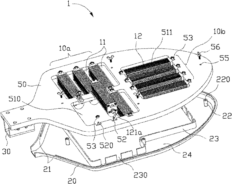 Light-emitting diode (LED) lamp