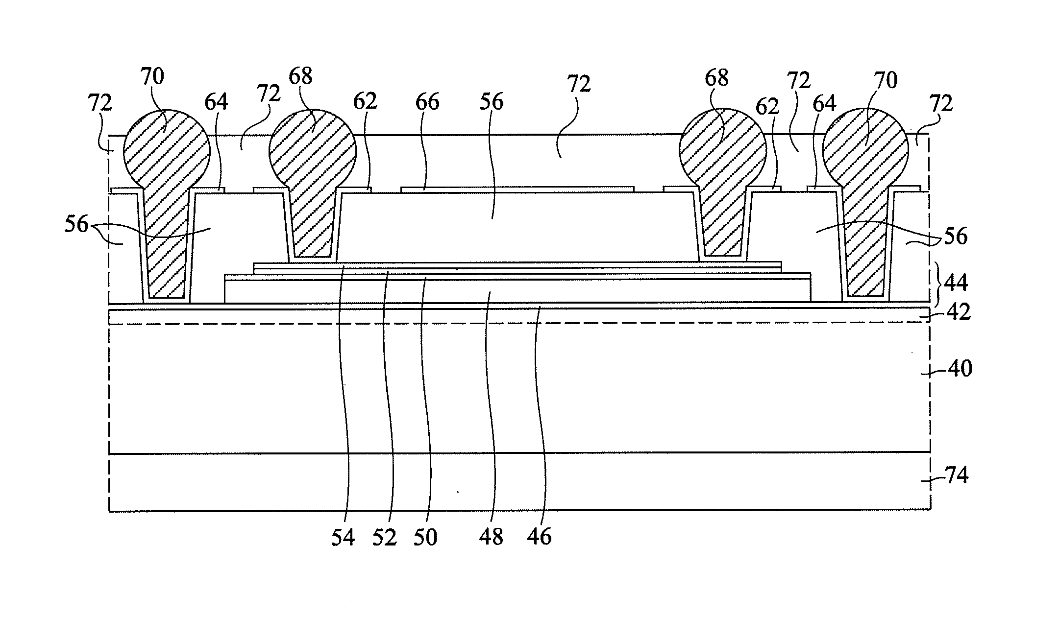 Method of direct encapsulation of a thin-film lithium-ion type battery on the substrate