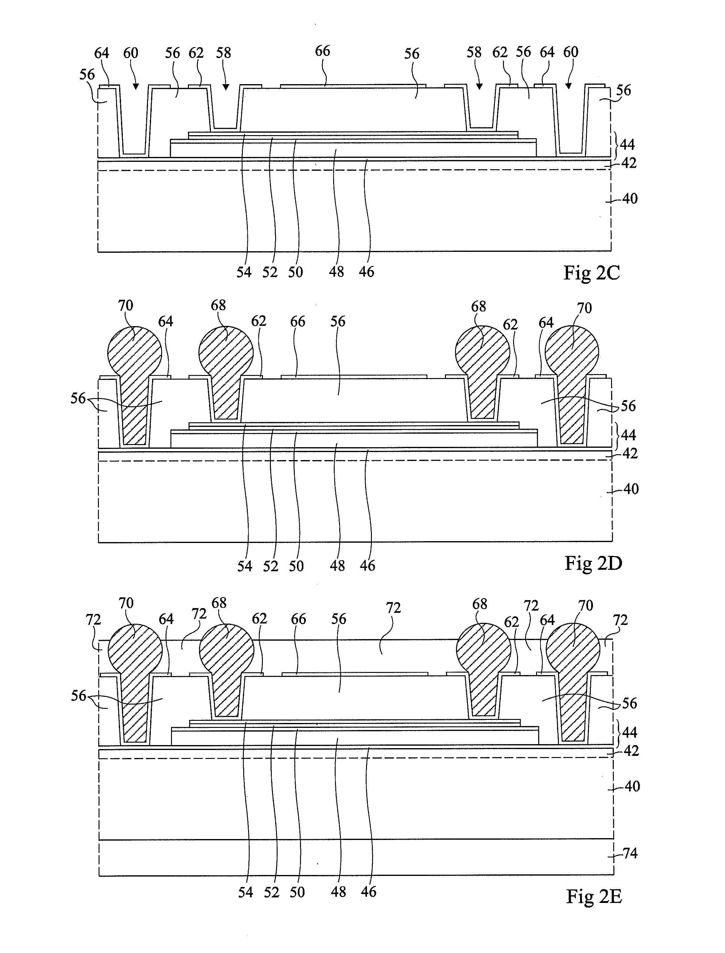 Method of direct encapsulation of a thin-film lithium-ion type battery on the substrate