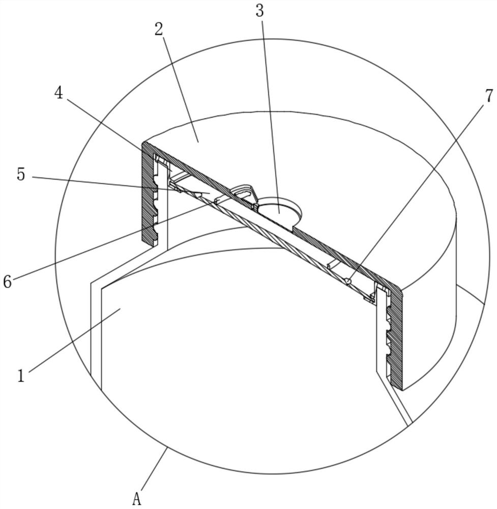 Double-layer can bottle cap