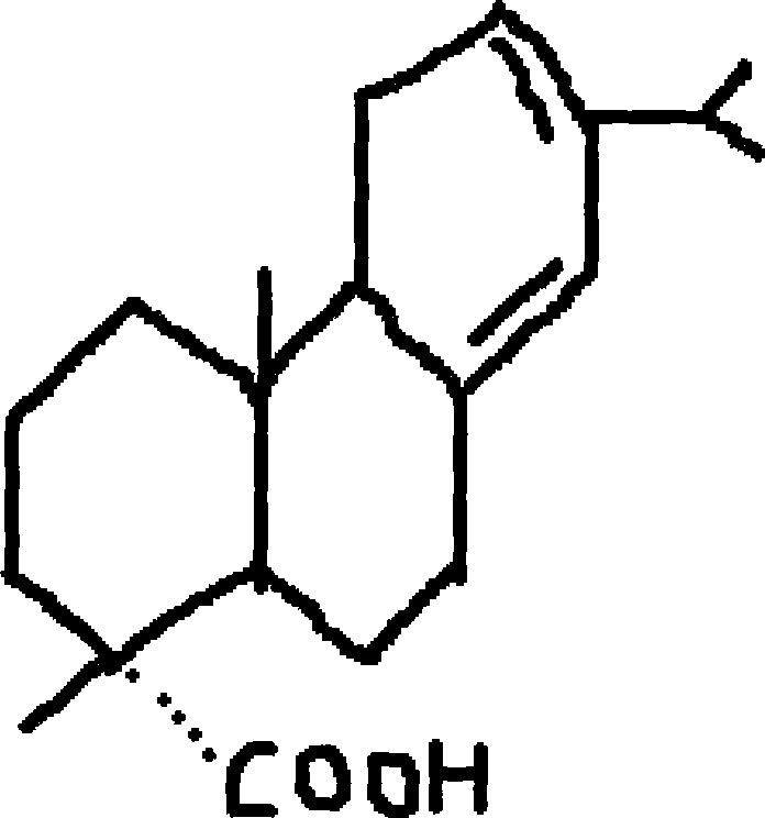 Easy collapsibility furan resin for casting and preparing process thereof