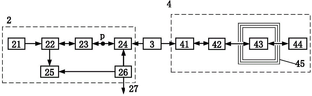 Atomic spin precession detection method and device based on circular polarization detection light