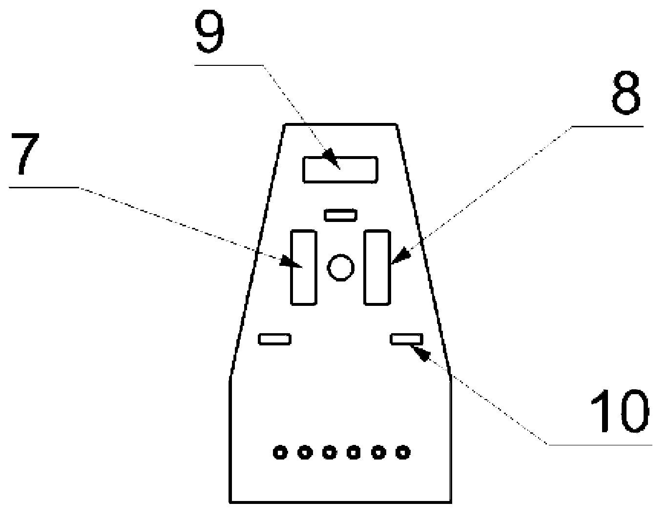 Automobile integrated illumination intensity sensor