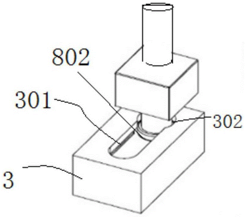 Welding device for high-temperature superconducting coating strip joint with extremely low resistance