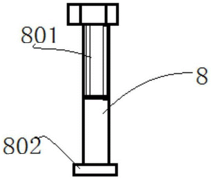 Welding device for high-temperature superconducting coating strip joint with extremely low resistance