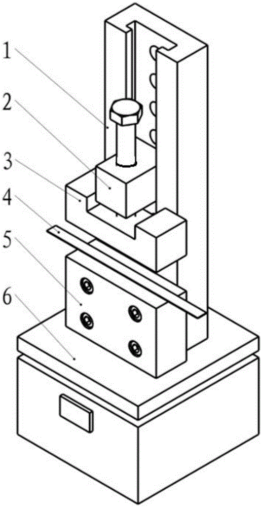 Welding device for high-temperature superconducting coating strip joint with extremely low resistance