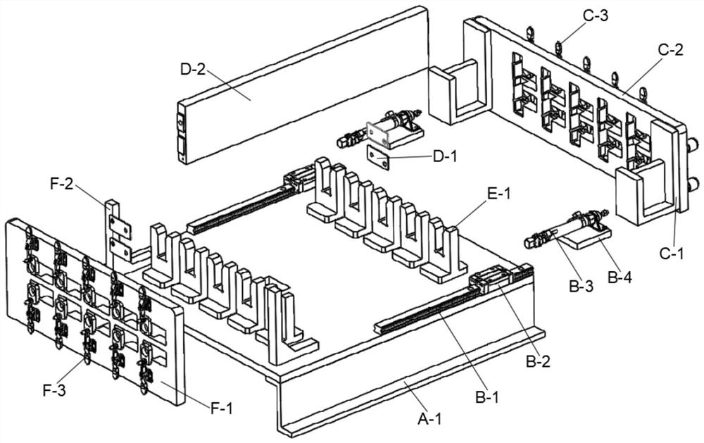 Bidirectional laser welding auxiliary jig