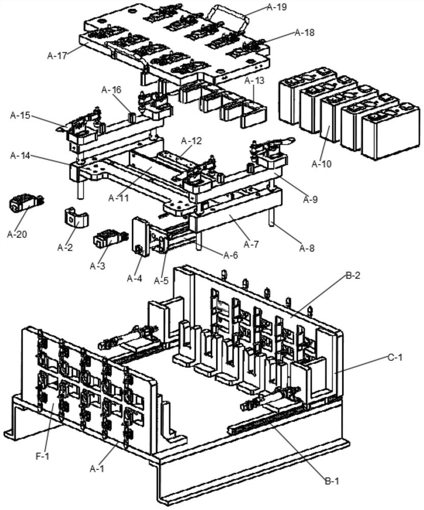 Bidirectional laser welding auxiliary jig