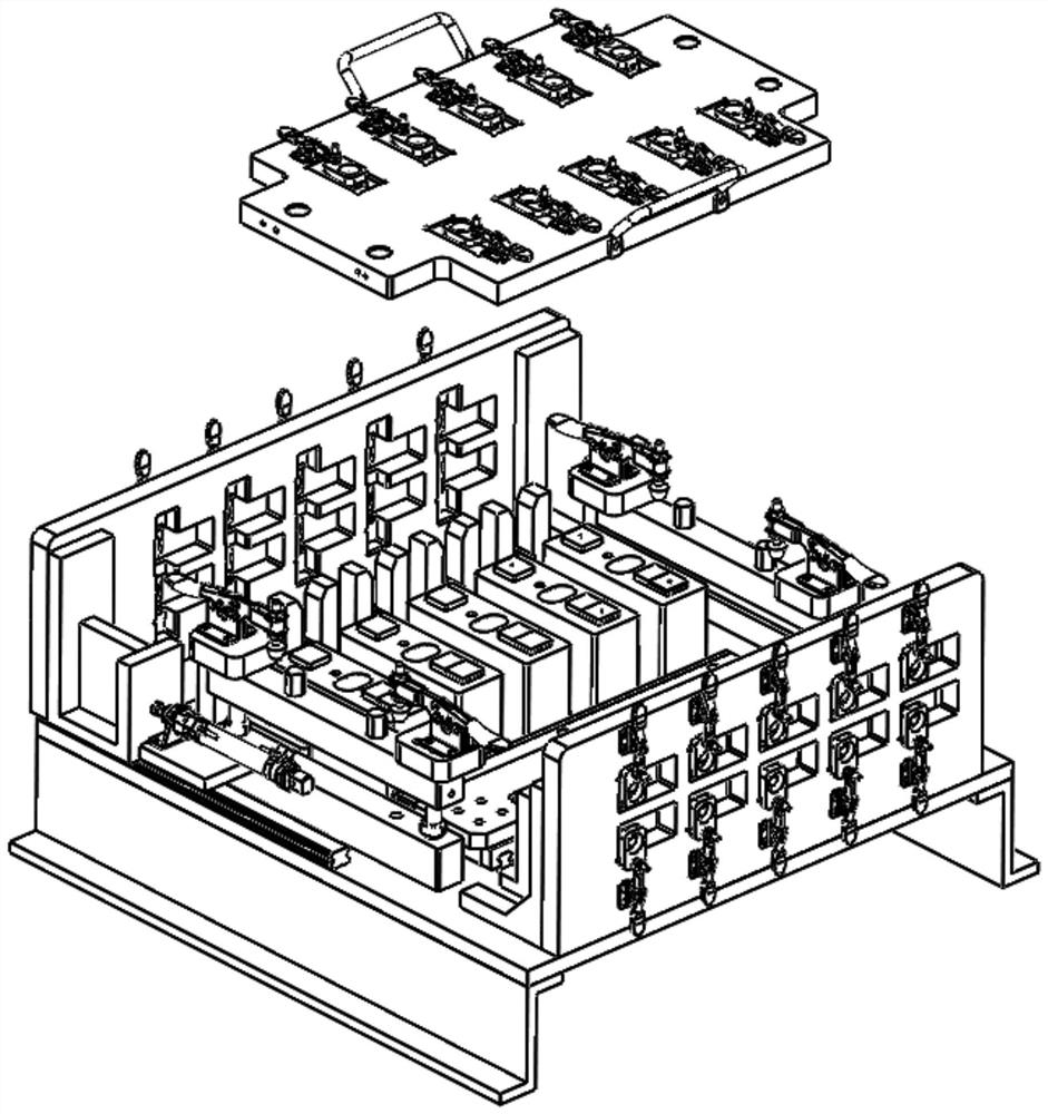 Bidirectional laser welding auxiliary jig