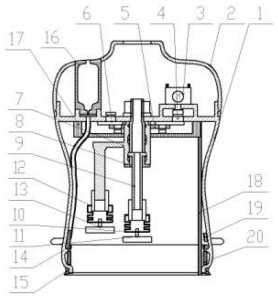 Intelligent moxibustion physiotherapy instrument