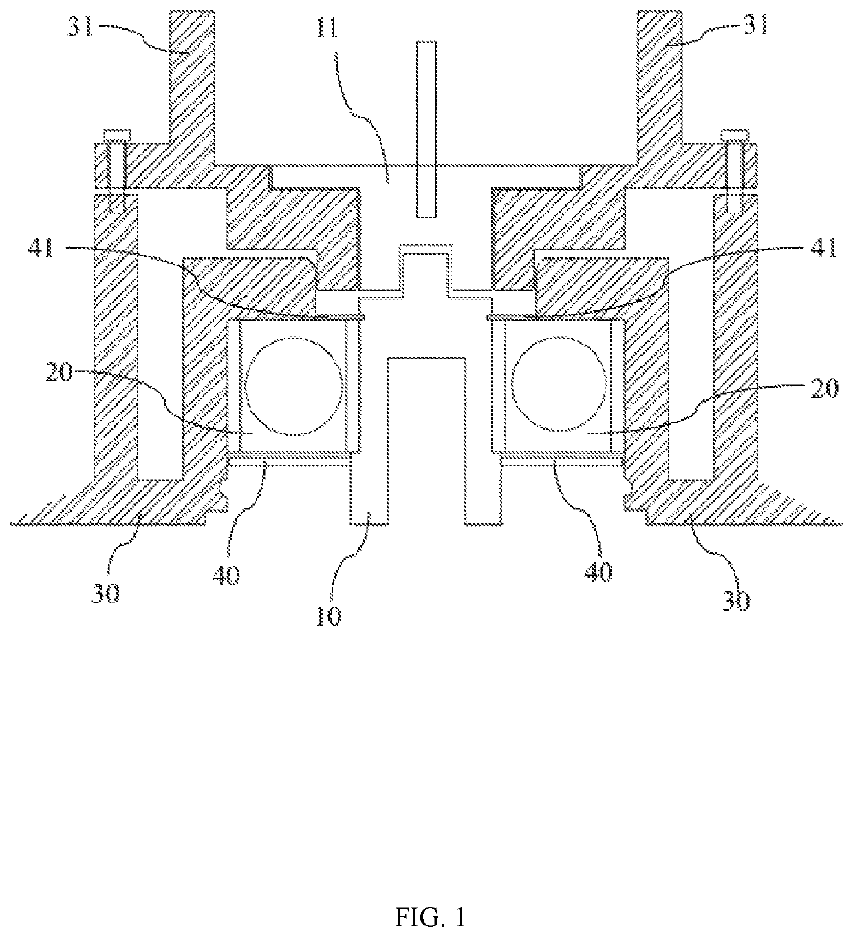 Transmission shaft and peripheral structure