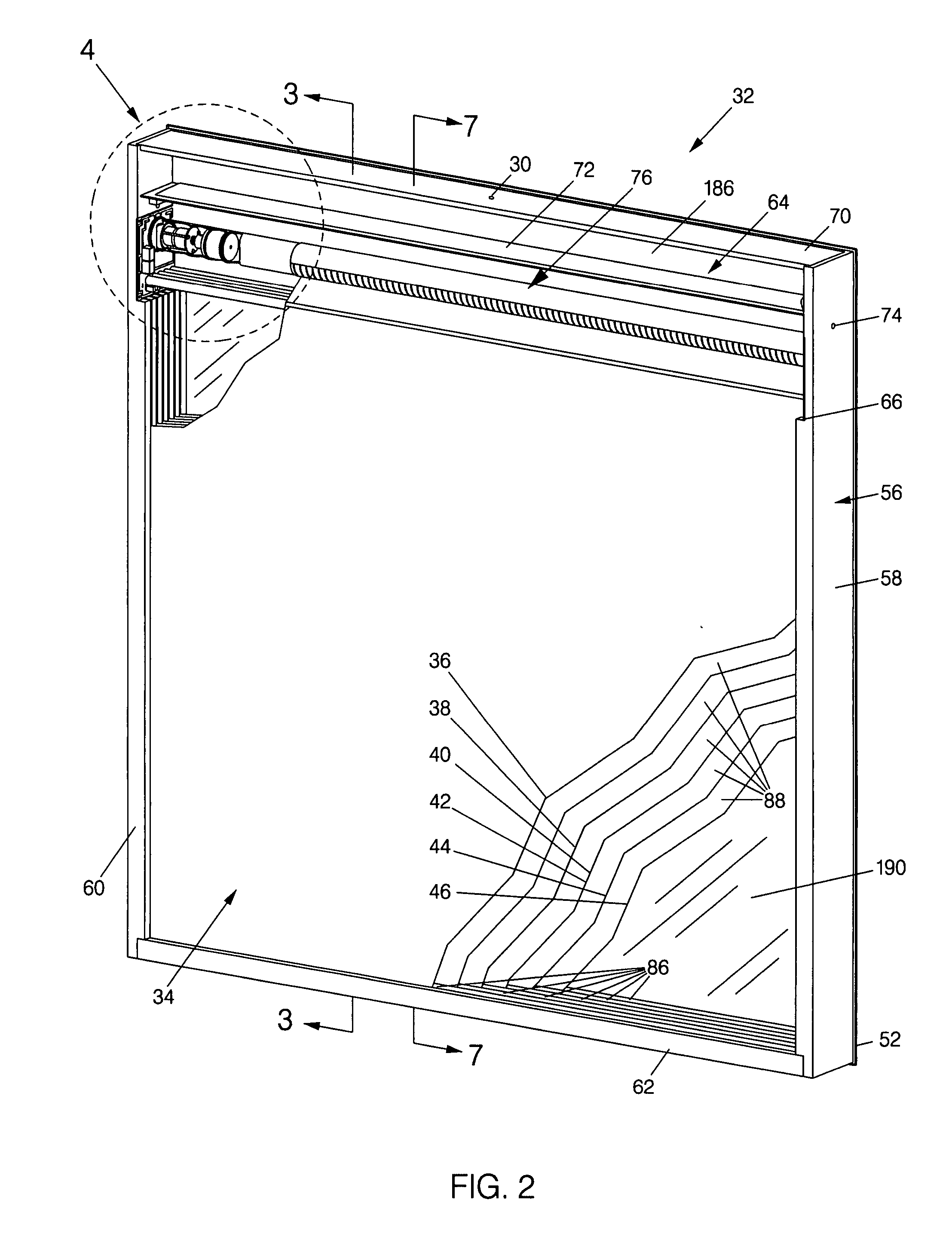 Multi-layered film window system